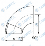 Tawol products - elbows - drawing