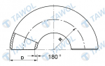 Tawol products - elbows - drawing